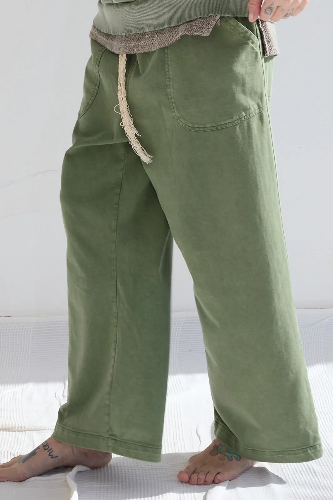 P86 Athletic 100% Cotton Heavy Jersey Sunfaded Dye Army Green sold by Dr. Collectors product image thumbnail 4