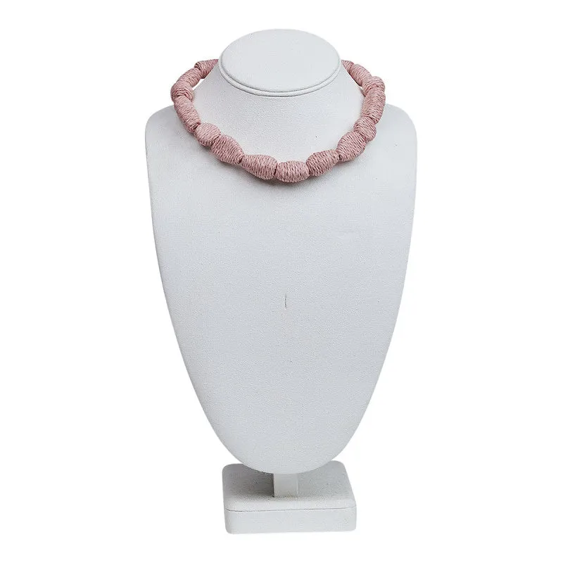 Necklace Violet Pink made by Dr. Collectors