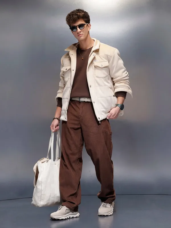 Men's Casual Oversized Jacket | Black sold by Wrogn