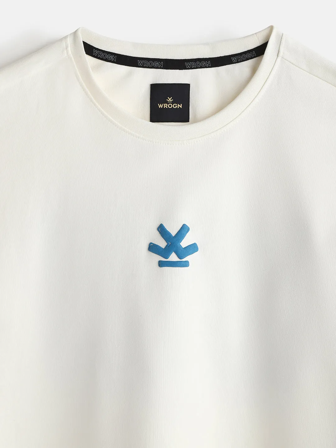 Puff Printed Oversized T-Shirt | Off White sold by Wrogn product image thumbnail 5