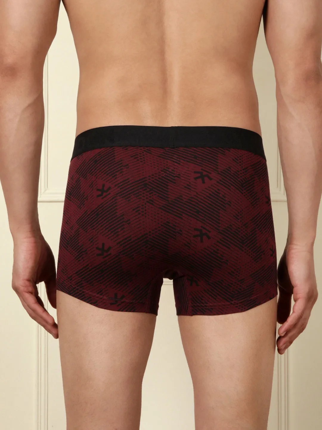 Printed Maroon 1-Pack Trunk sold by Wrogn product image thumbnail 4