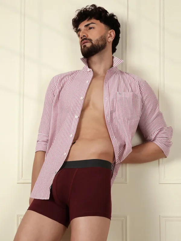 Maroon Comfort Stretch 1-Pack Trunk sold by Wrogn