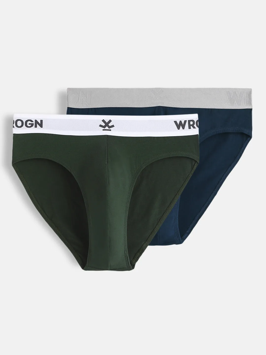 Soft Cotton Solid 2-Pack Briefs sold by Wrogn