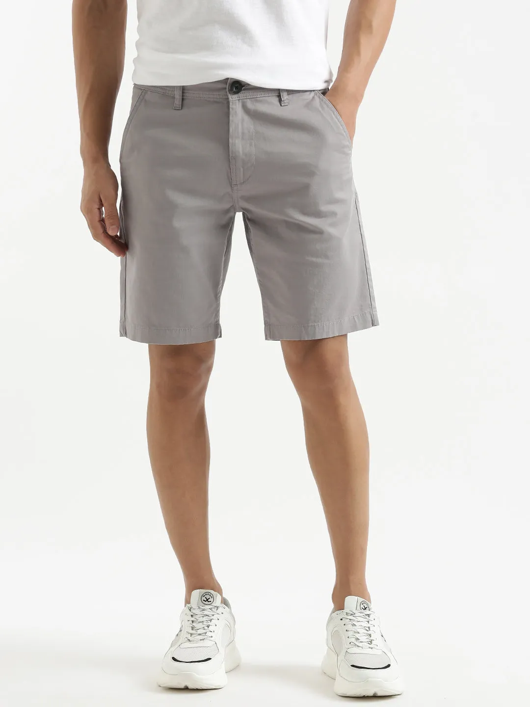 Casual Chino Slim Fit Shorts sold by Wrogn