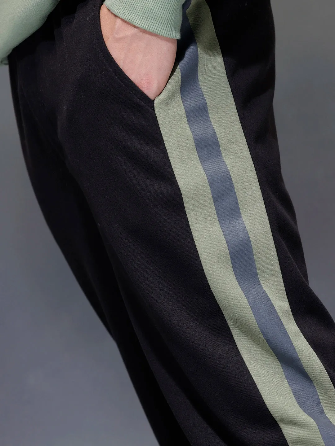 Sport Edge Sideband Joggers | Black sold by Wrogn product image thumbnail 5