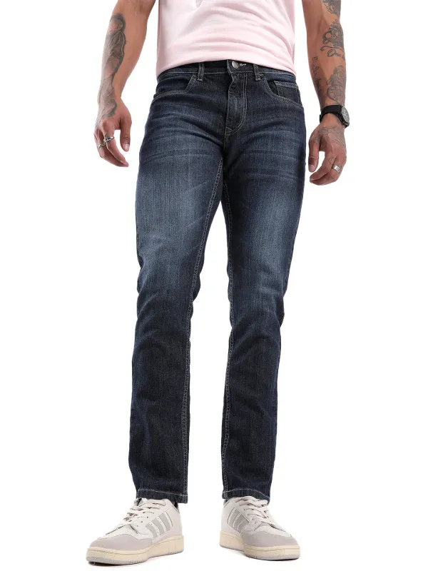 Darkstone Slim Fit Denim Jeans sold by Wrogn