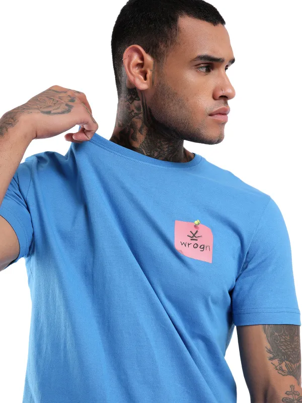 Sticky Note Printed T-Shirt sold by Wrogn