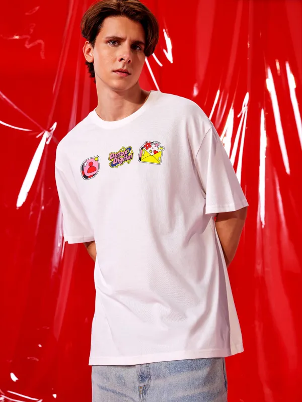 Digital Detox Netflix Oversized T-Shirt sold by Wrogn