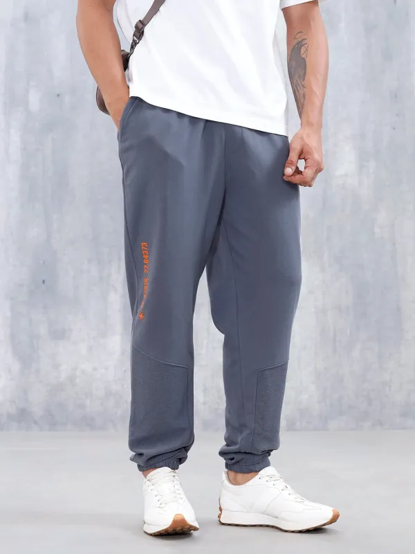 Men's Casual Relaxed Fit Knit Jogger | Dark Grey sold by Wrogn