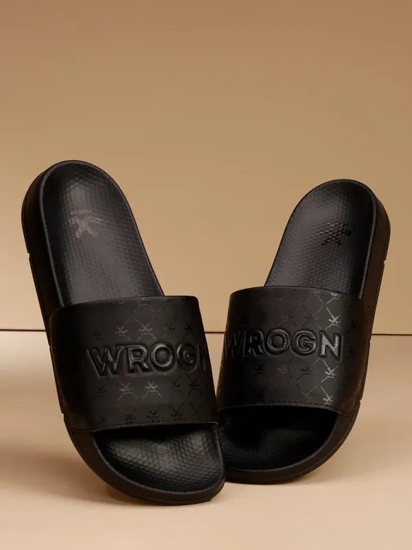 Sliders | BLACK sold by Wrogn