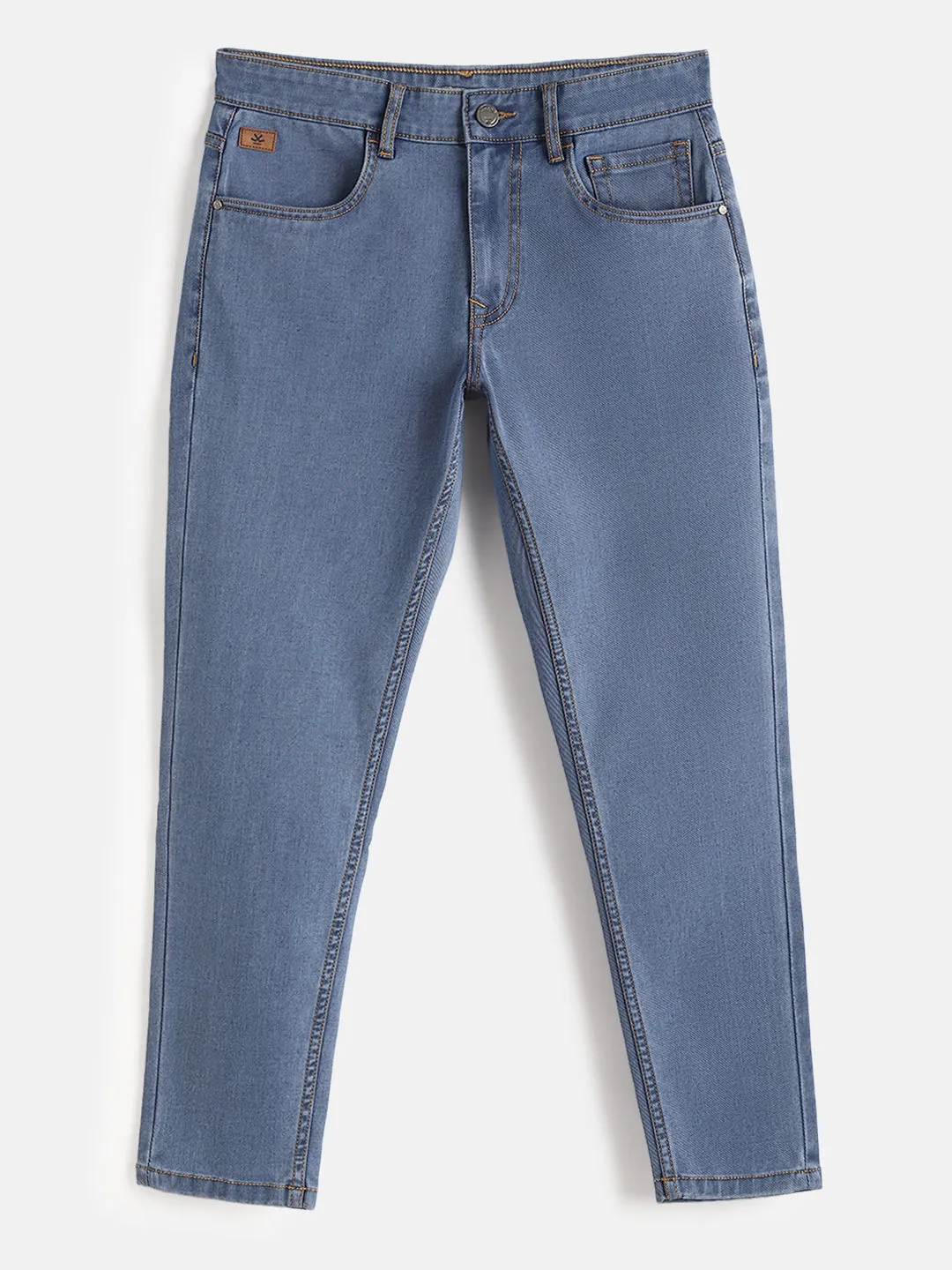 Faded Slim Fit Jeans | Light Blue sold by Wrogn product image thumbnail 2