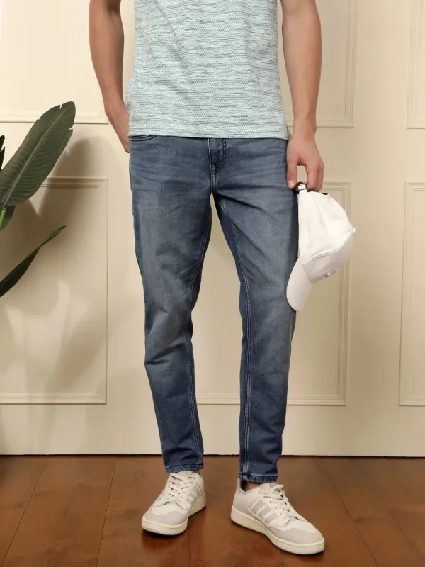 Classic Skinny Fit Jeans In Blue sold by Wrogn