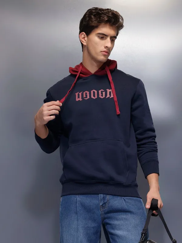 Men's Comfort Fit Hoodie   |  Navy Blue sold by Wrogn