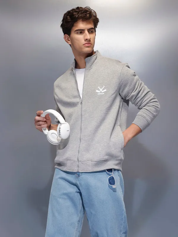 Men's Comfort Fit Sweatshirt | Grey made by Wrogn