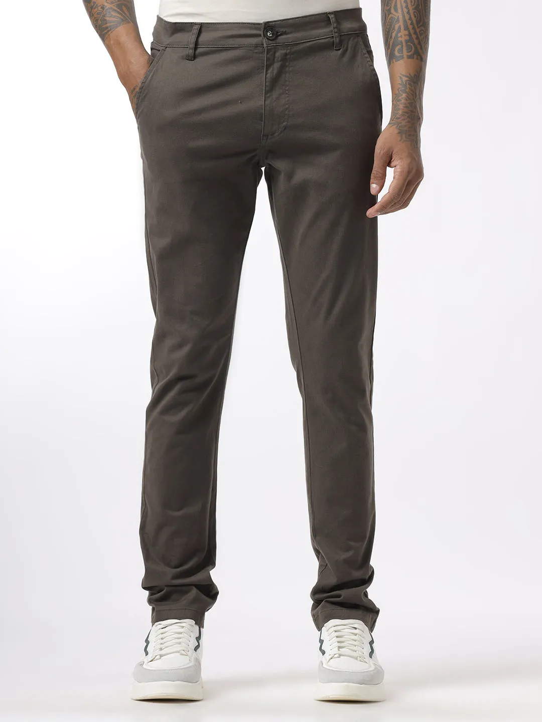 Classic Trim Slim Fit Trouser sold by Wrogn