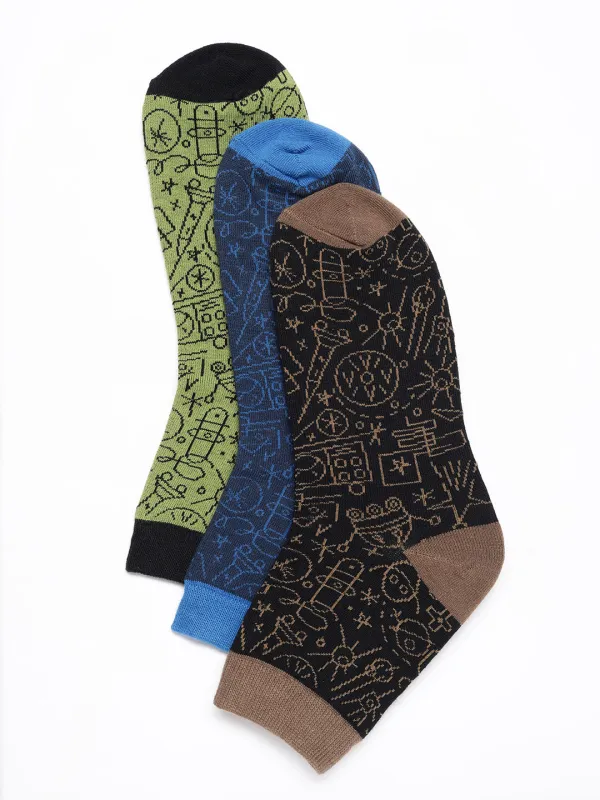 Pack of 3 Low Cut Socks sold by Wrogn