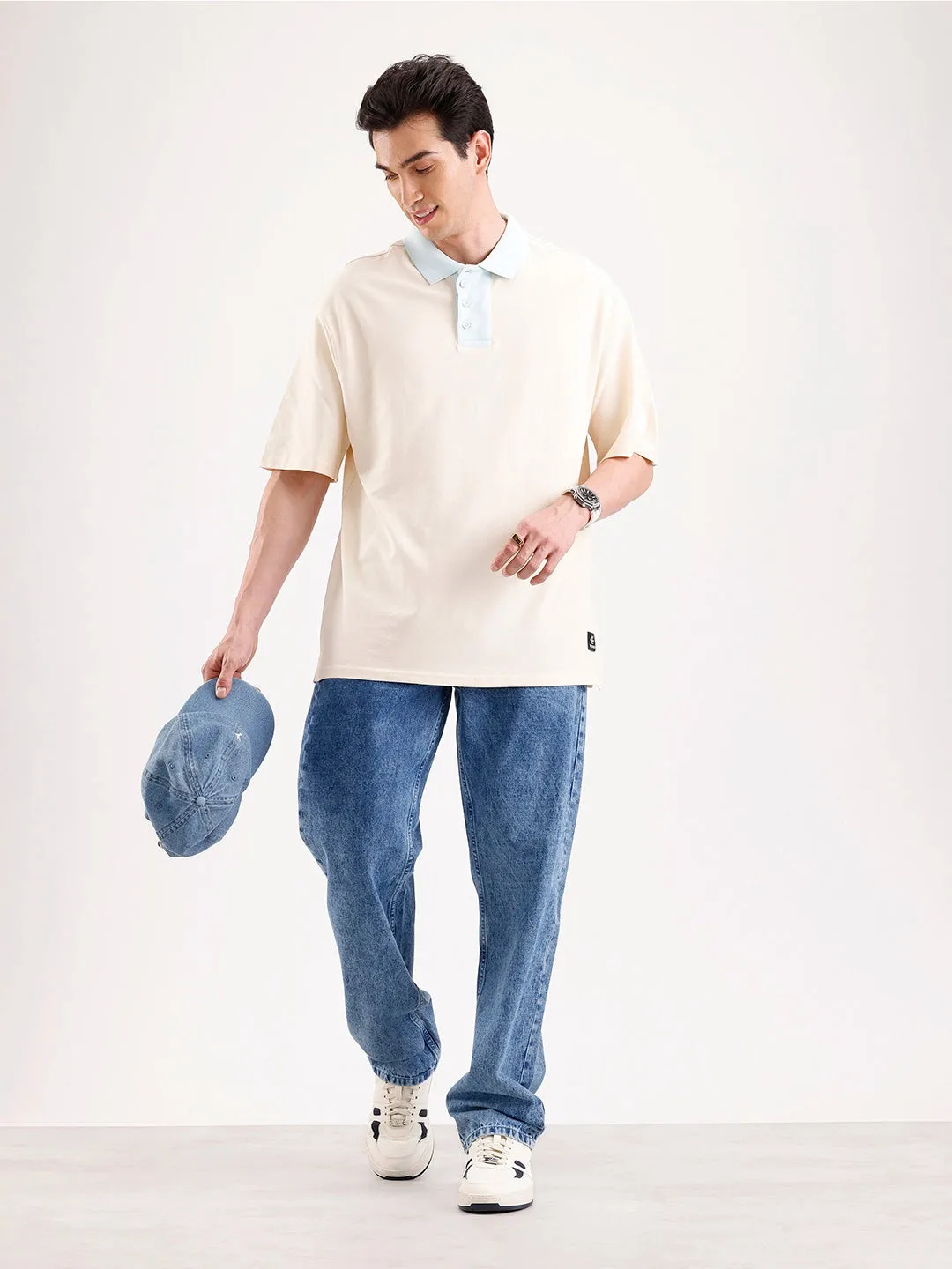 Washed Anti Fit Denim Jeans | Blue sold by Wrogn product image thumbnail 2