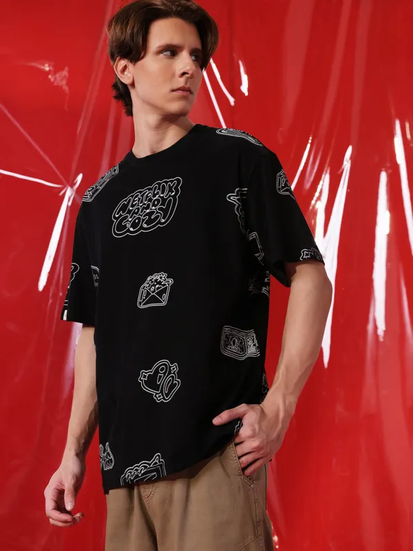 Netflix and Cozy AOP T-Shirt sold by Wrogn