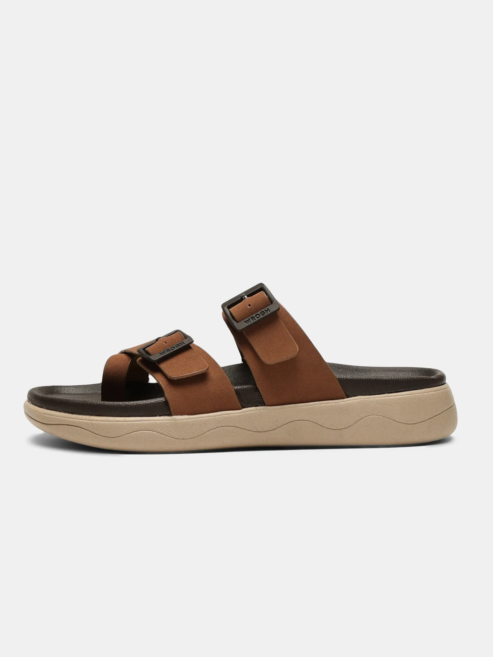 Open footwear| Mocha Stride | Sandals sold by Wrogn product image thumbnail 3