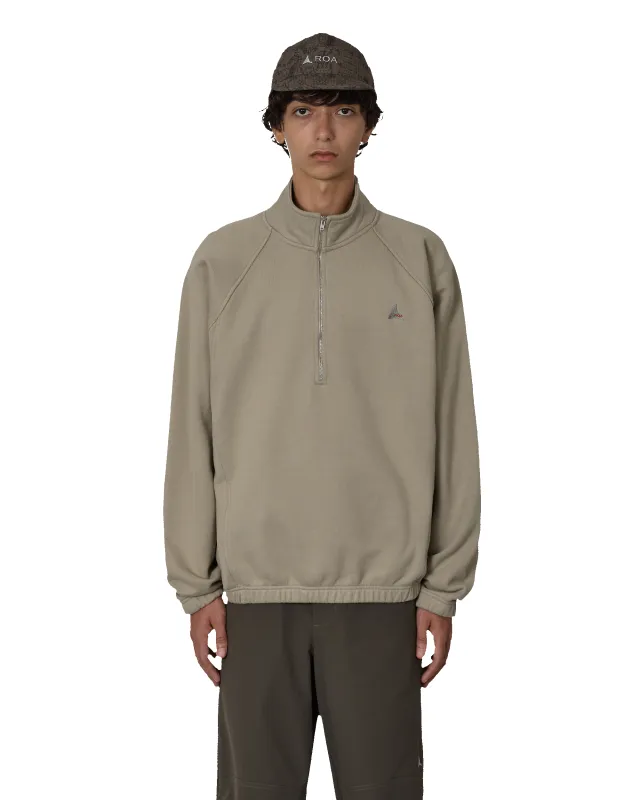Logo 490gsm Heavy Half Zip sold by Roa Hiking