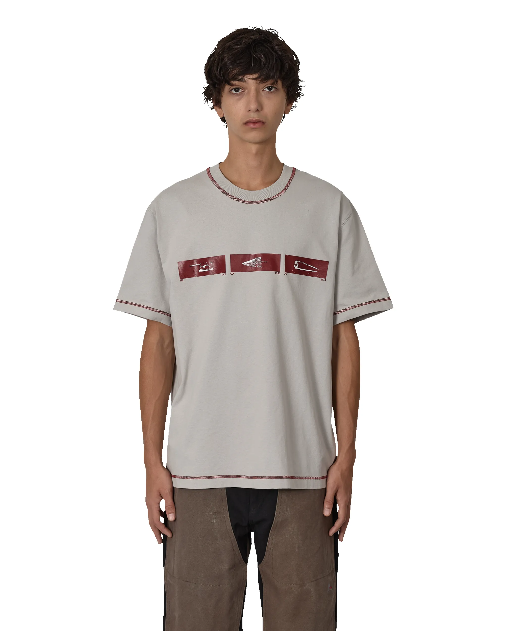 Sticks Stitch Organic T Shirt sold by Roa Hiking