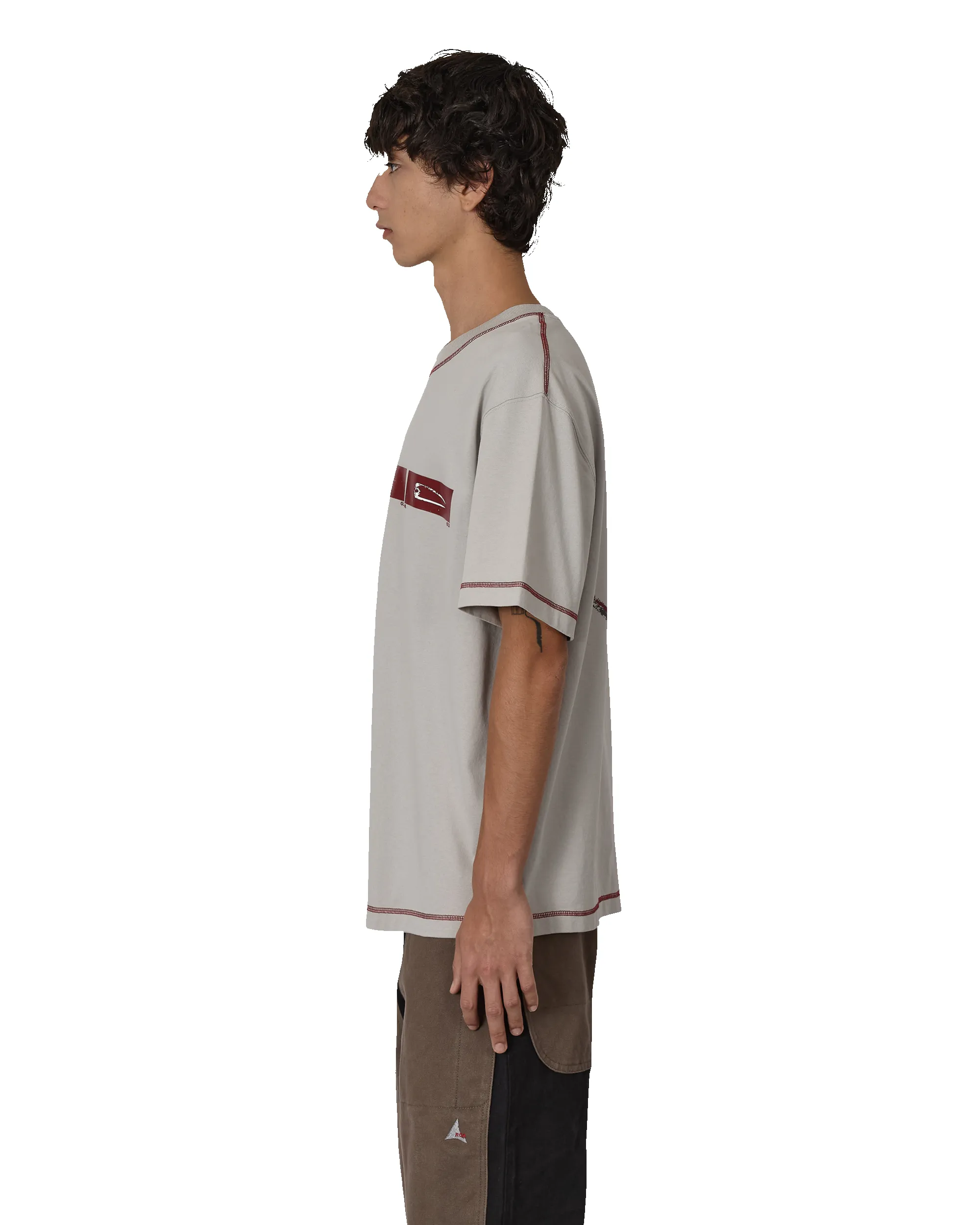 Sticks Stitch Organic T Shirt sold by Roa Hiking product image thumbnail 2