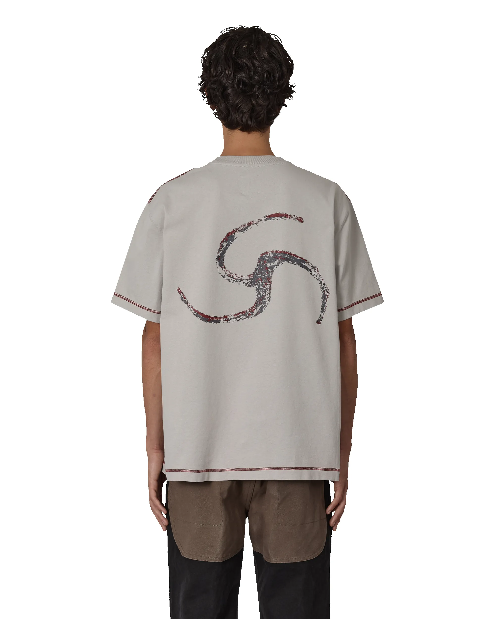 Sticks Stitch Organic T Shirt sold by Roa Hiking product image thumbnail 3