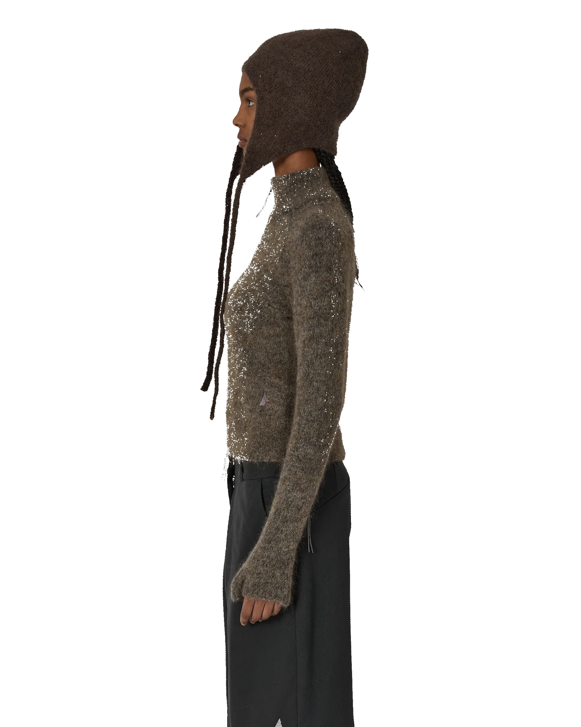 Tasna Mohair Zip Up Sweater sold by Roa Hiking product image thumbnail 2