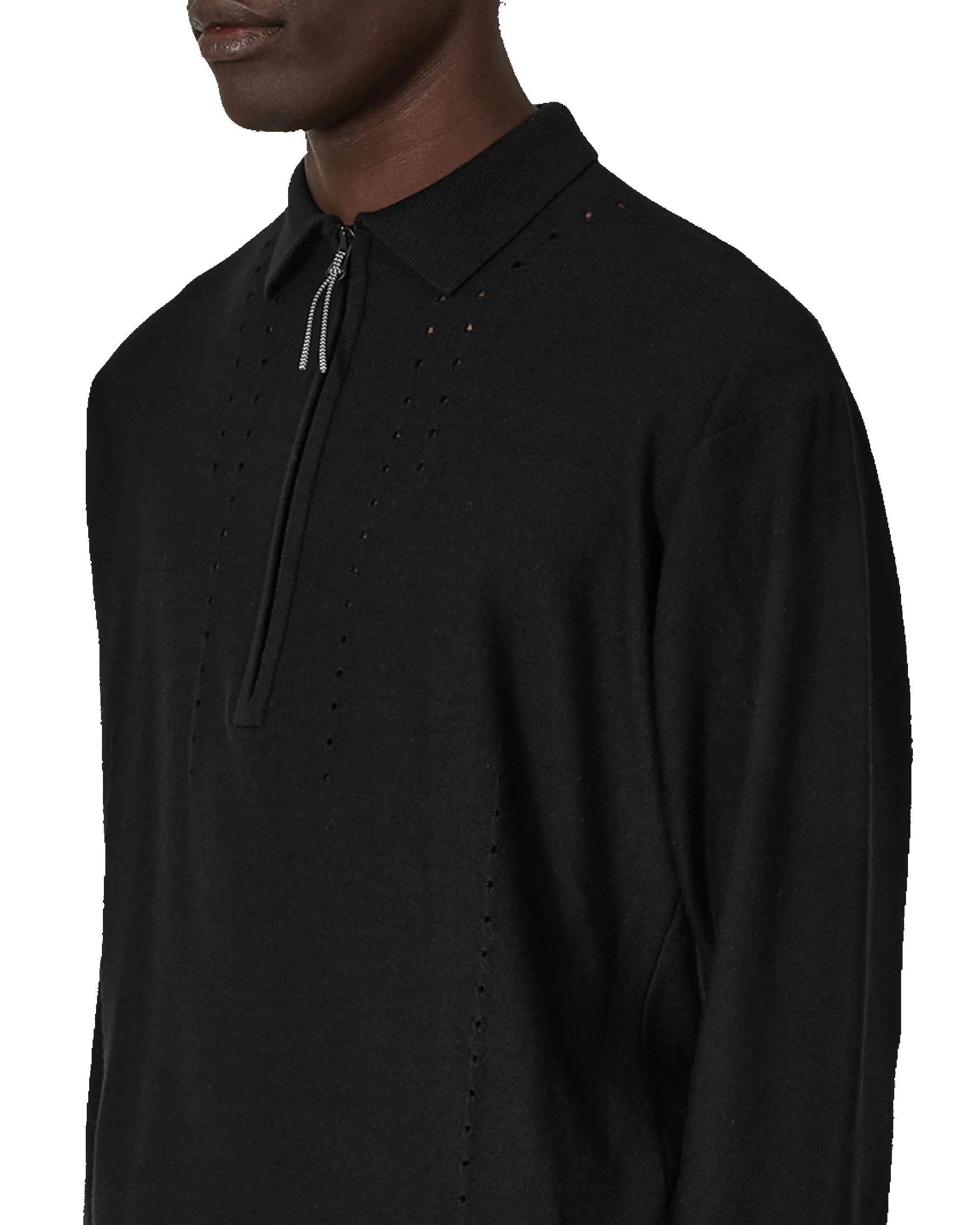 Pinched Wool Knit Polo sold by Roa Hiking product image thumbnail 5