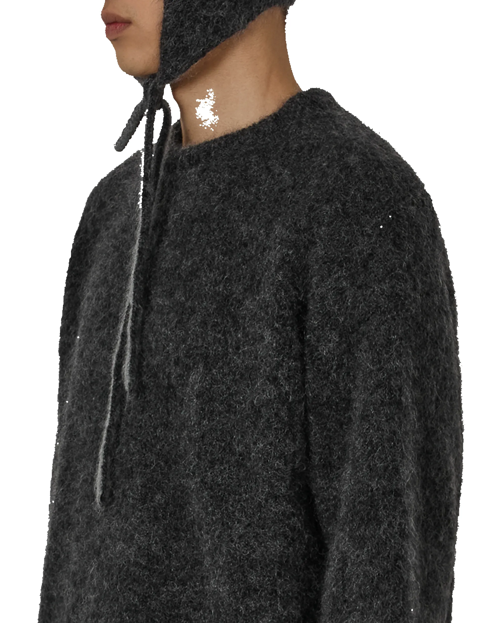 Dropstitch Mohair Knit Crewneck sold by Roa Hiking product image thumbnail 5