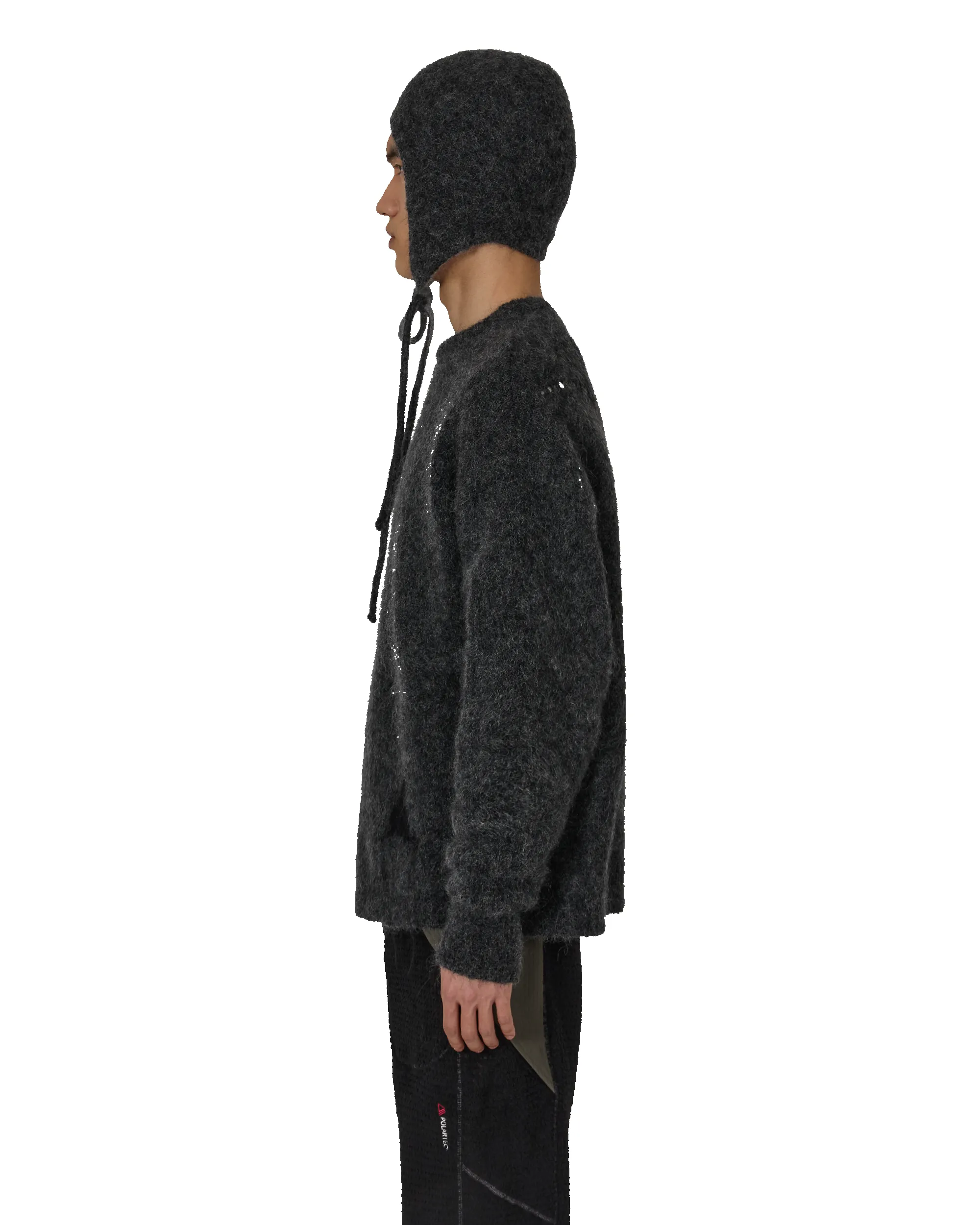 Dropstitch Mohair Knit Crewneck sold by Roa Hiking product image thumbnail 2