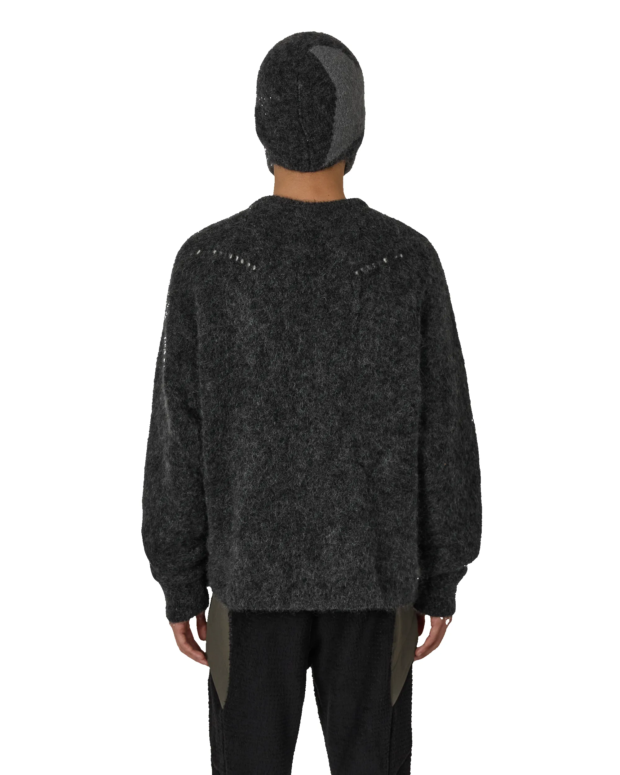 Dropstitch Mohair Knit Crewneck sold by Roa Hiking product image thumbnail 3