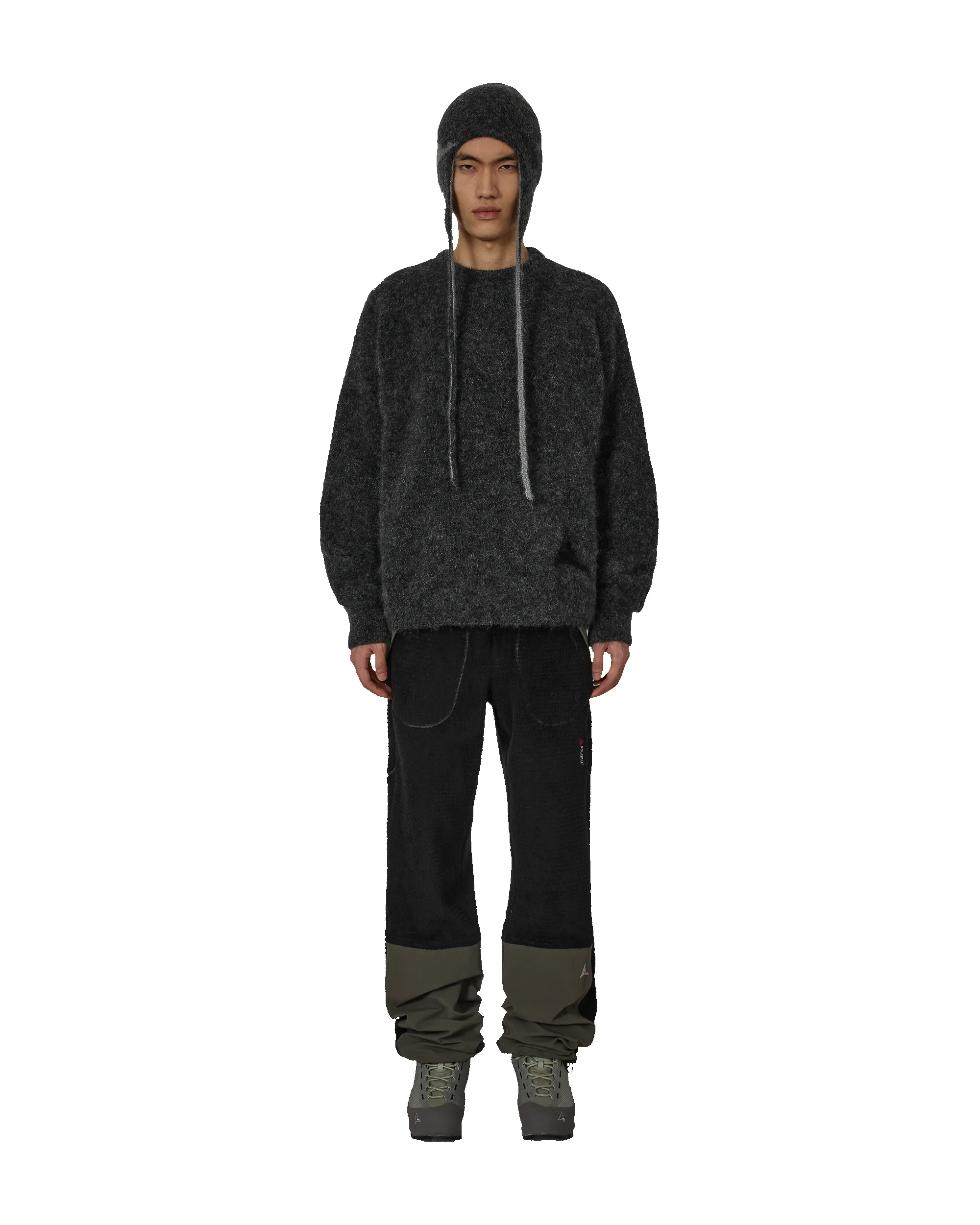 Dropstitch Mohair Knit Crewneck sold by Roa Hiking product image thumbnail 4