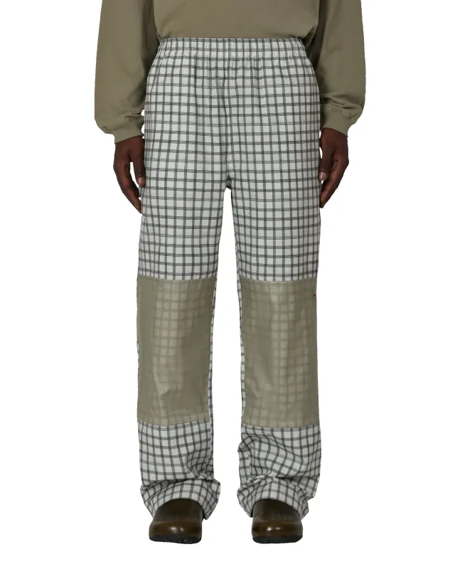 Aair Floweave Printed Check Elasticated Waistband Pants sold by Roa Hiking