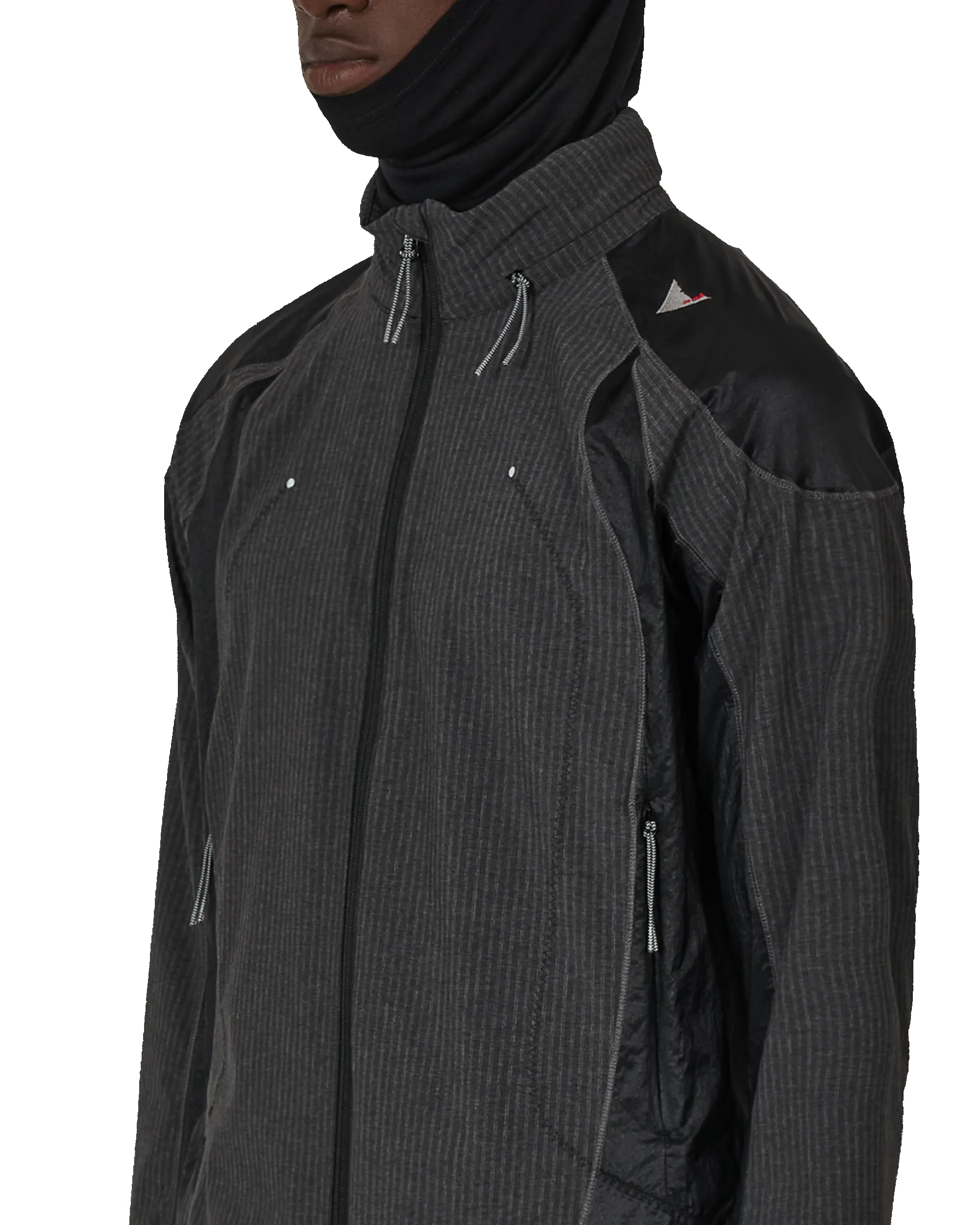 Numb Pinstriped Hooded Wind Jacket sold by Roa Hiking product image thumbnail 5