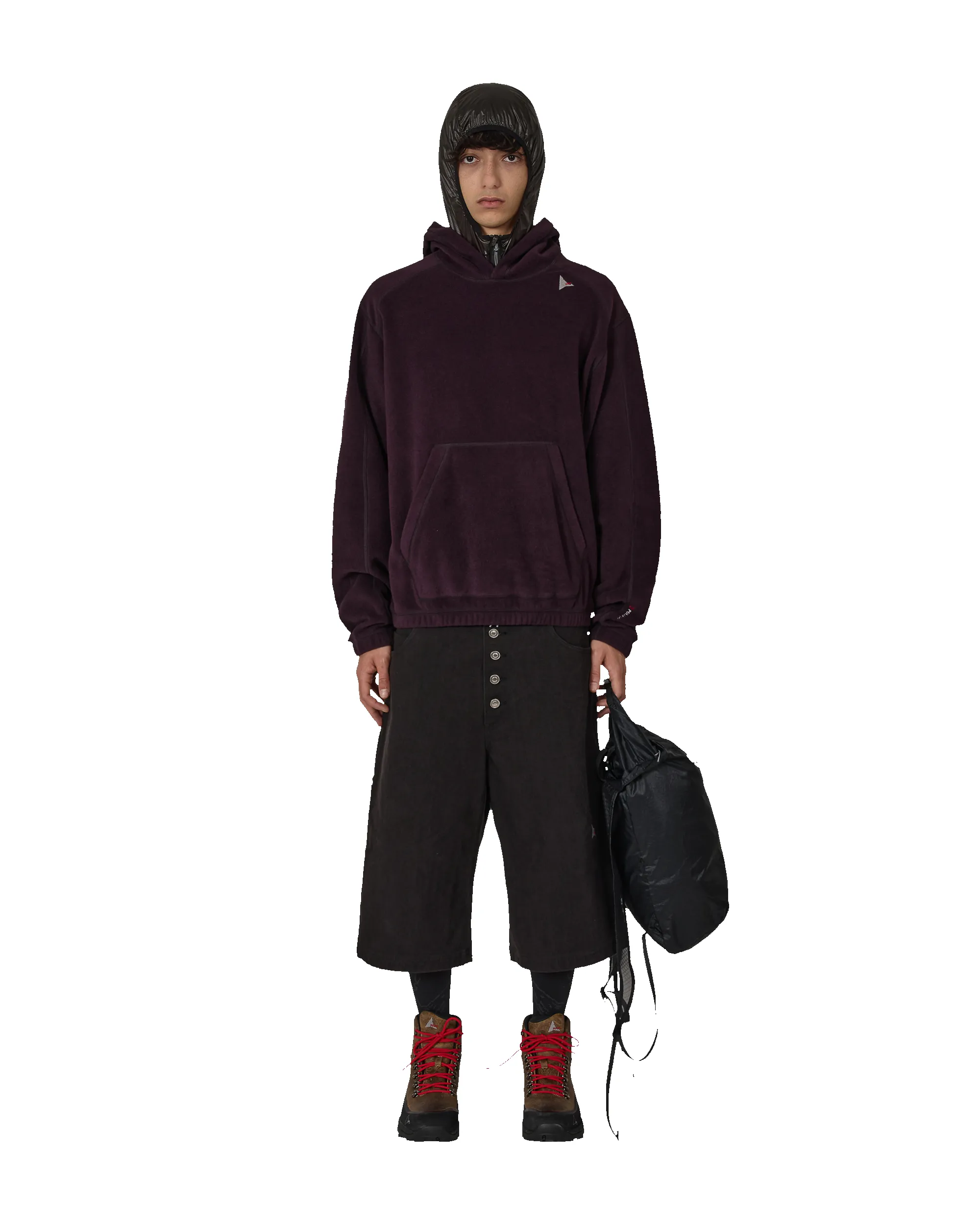 Drowi Polartec 100 Series Fleece Hoodie sold by Roa Hiking product image thumbnail 4