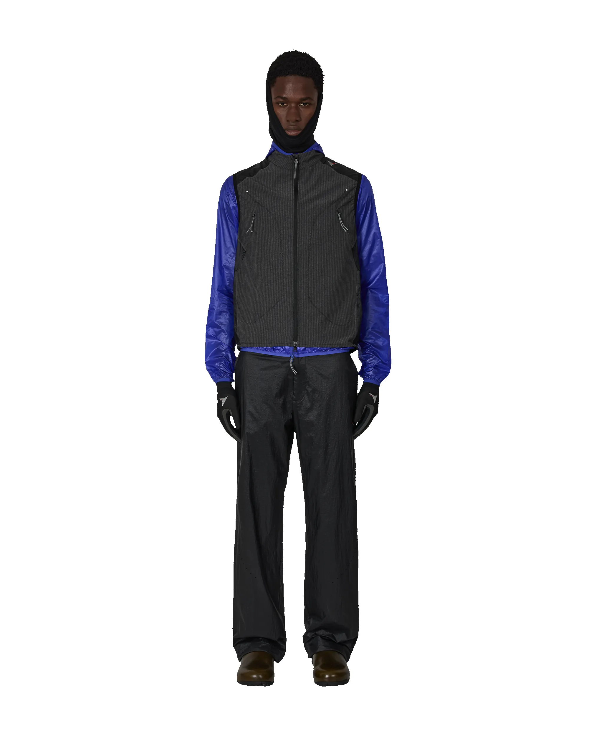 Numb Pinstriped Commuting Vest sold by Roa Hiking product image thumbnail 4