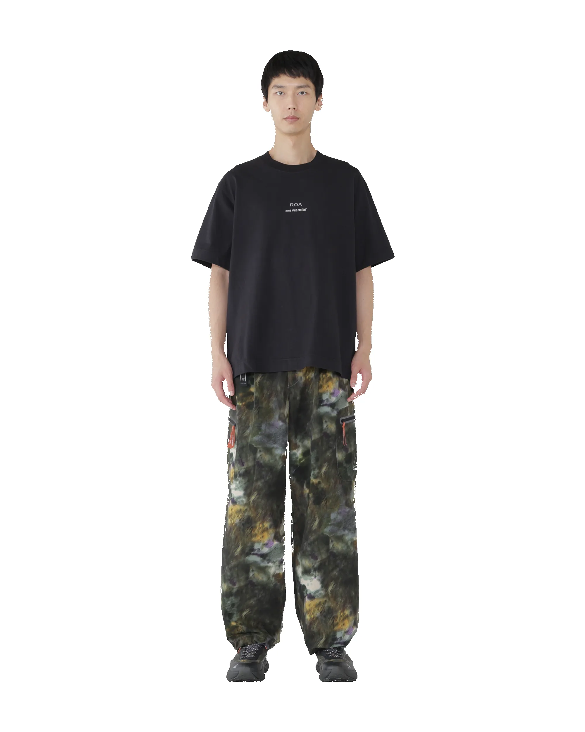 ROA x and wander Logo Printed T-Shirt sold by Roa Hiking