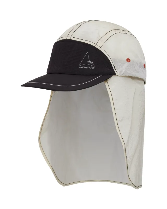 ROA x and wander Ripstop Wind Cap made by Roa Hiking