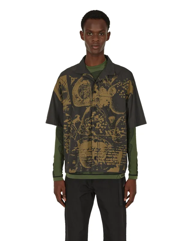 Camp Short Sleeve Shirt Print made by Roa Hiking