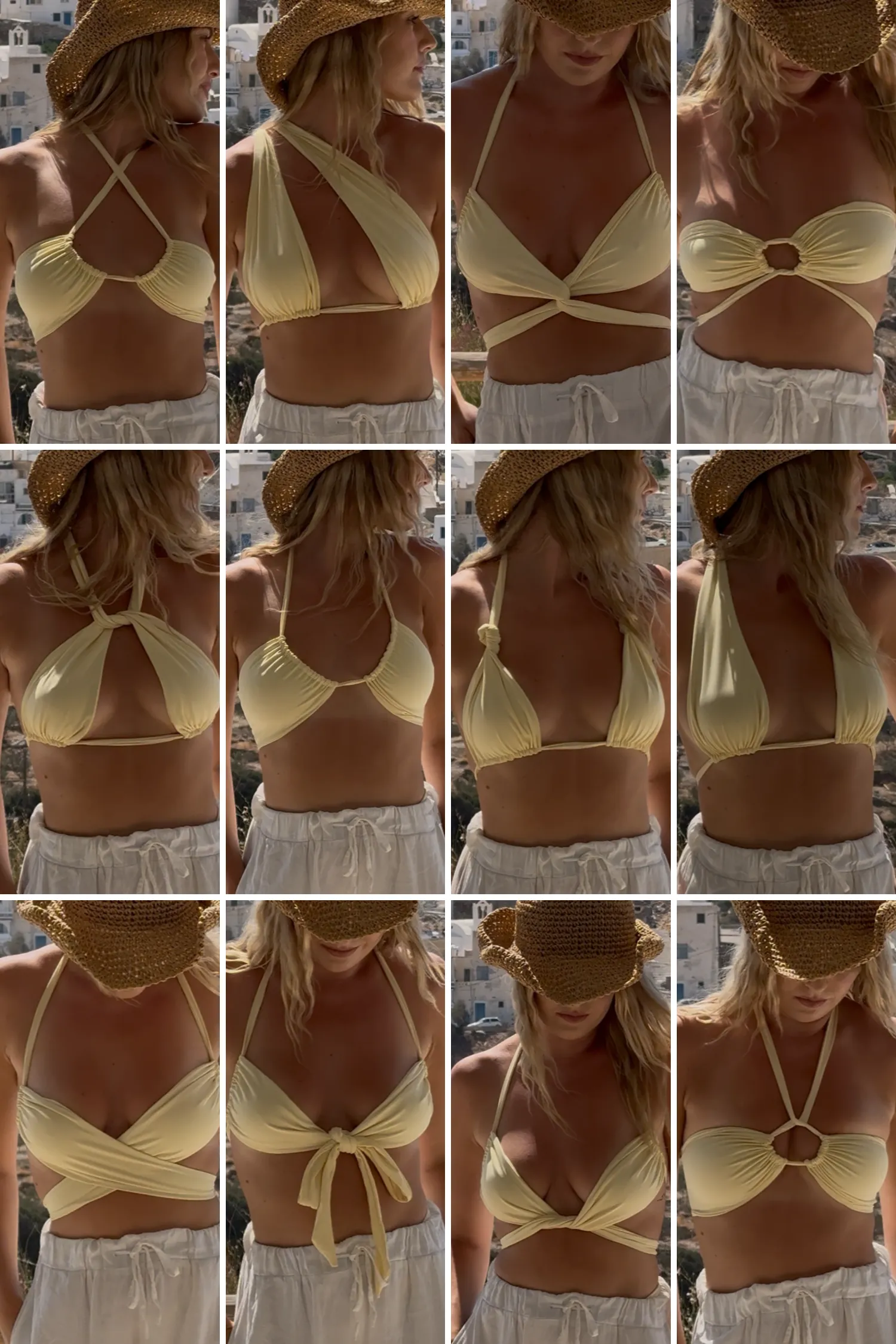 TOP MULTIWAY - Butter Yellow sold by Solmate Beachwear product image thumbnail 2