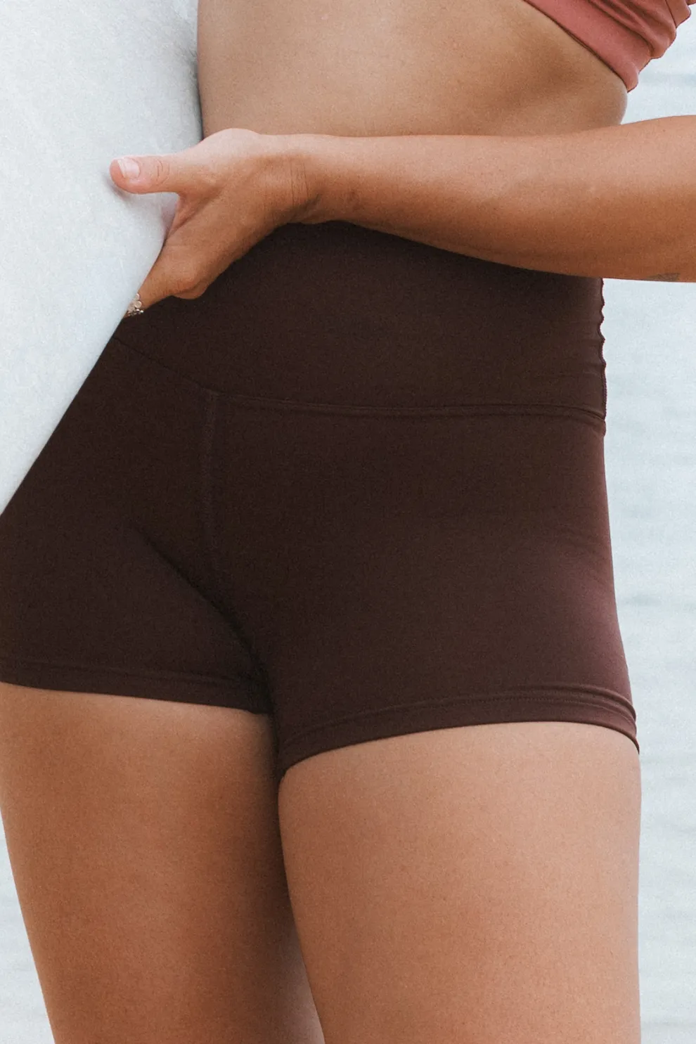 ACTIVE SHORTS - Chocolate sold by Solmate Beachwear product image thumbnail 2