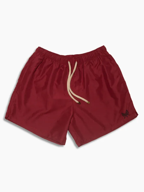 "The Extra" Swimshorts | Burgundy made by BDXY