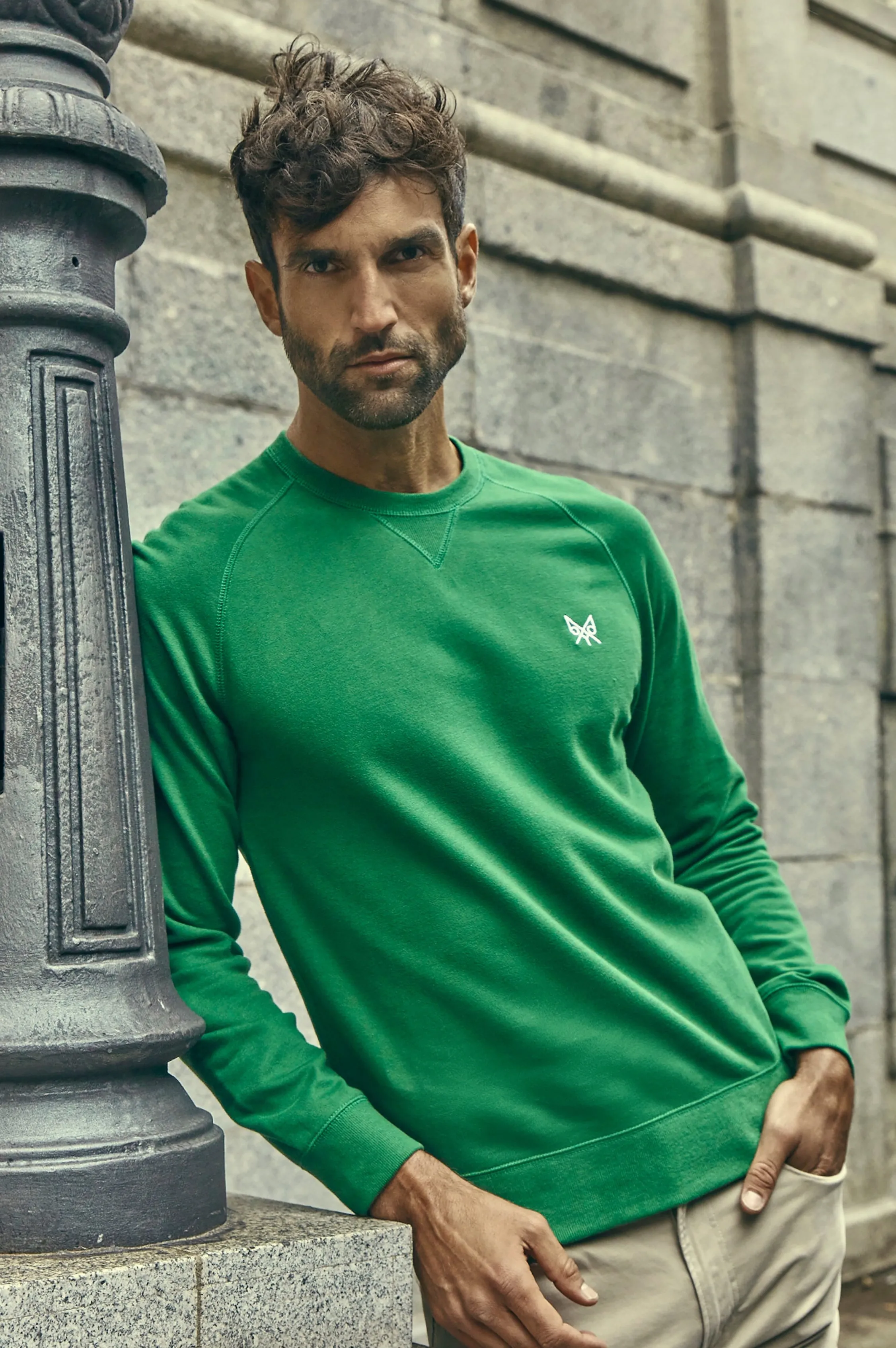 "The Rigger" Classic Sweater | Forest Green sold by BDXY product image thumbnail 2
