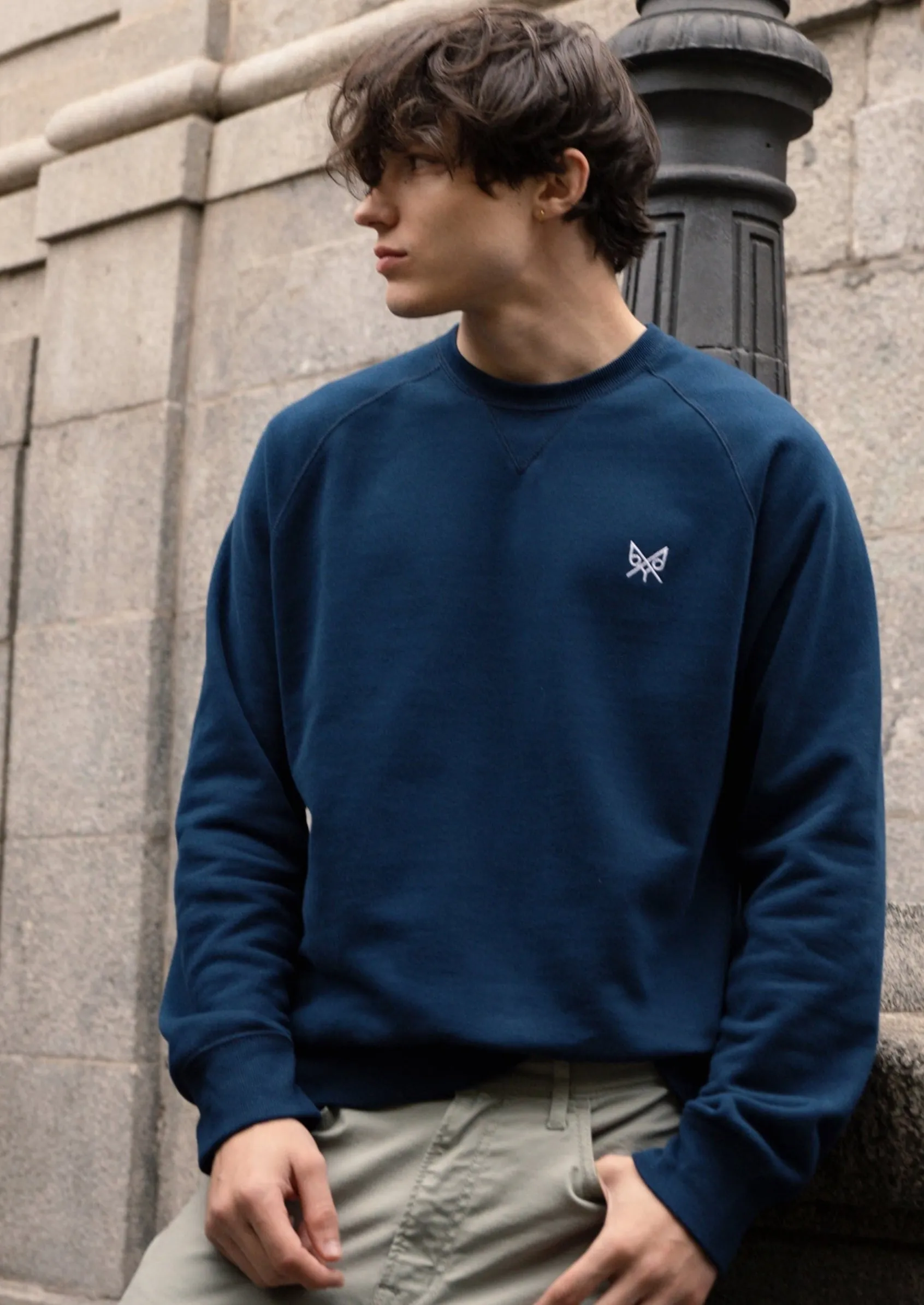 "The Rigger" Classic Sweater | Navy sold by BDXY product image thumbnail 2