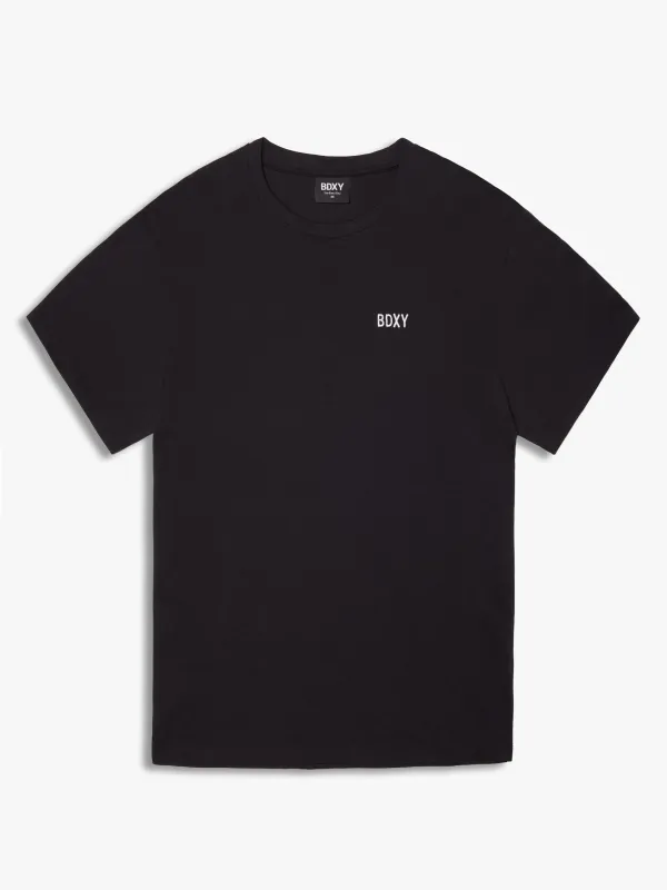 The Block T-shirt | Black sold by BDXY