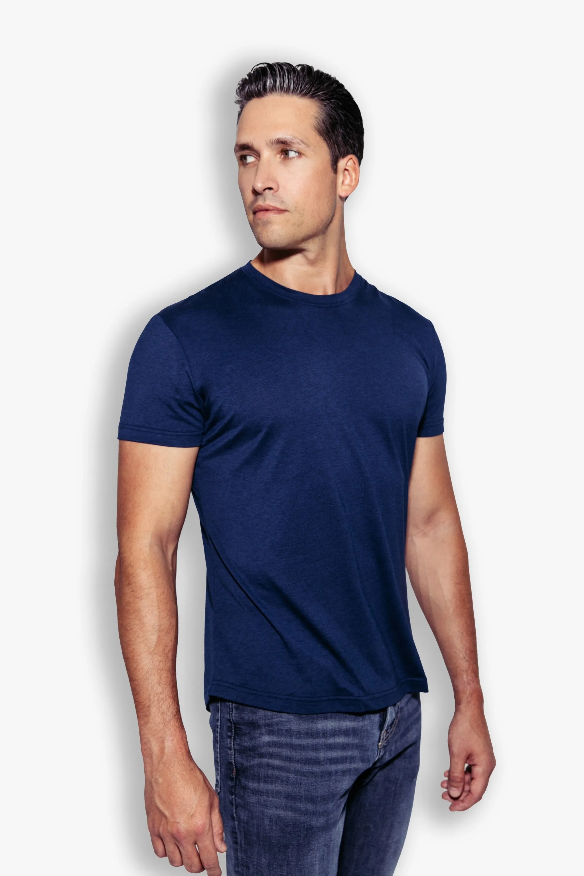 "The Actor" T-shirt | Navy sold by BDXY product image thumbnail 4