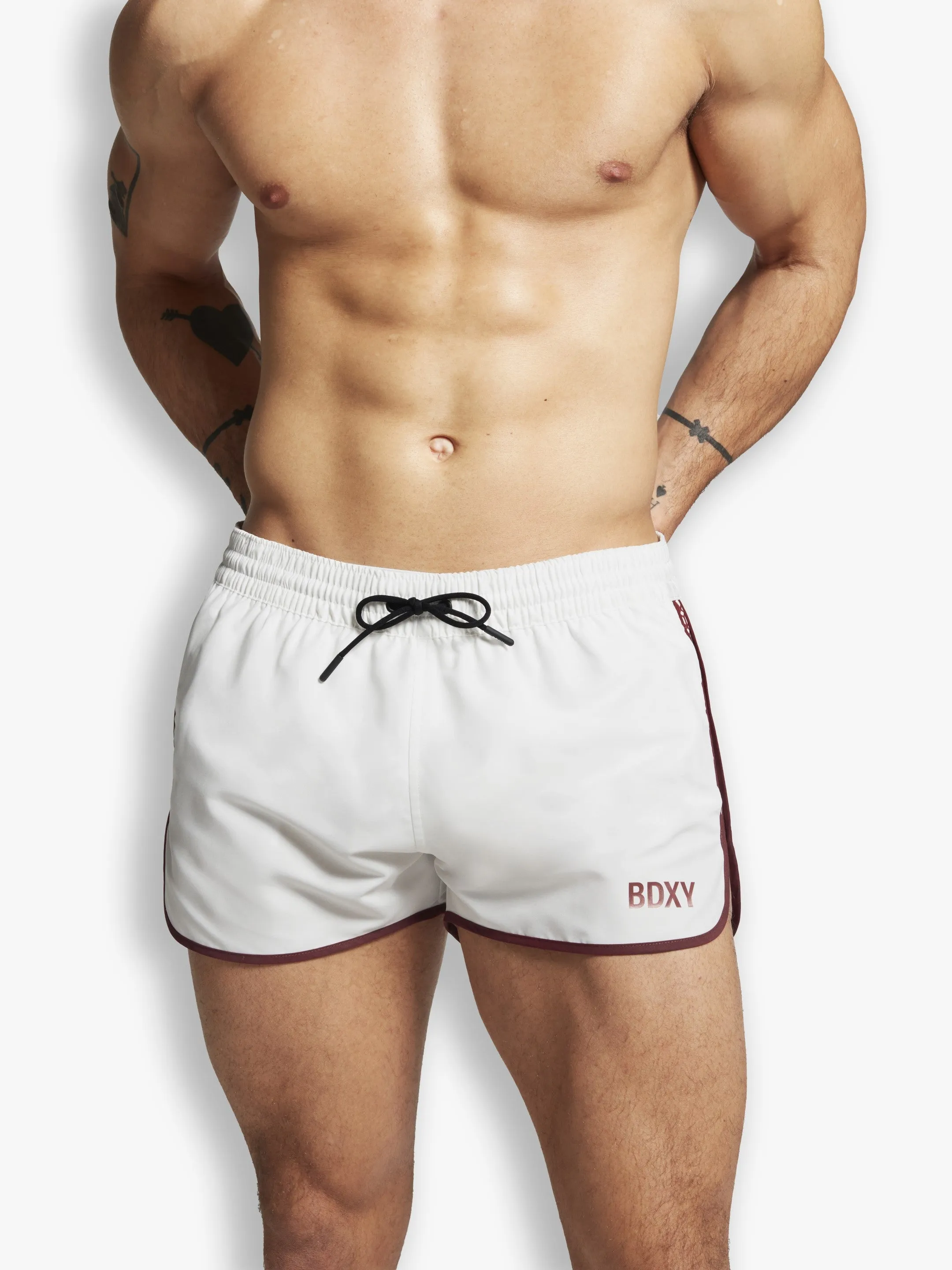 "The Cameo" Shorts | White sold by BDXY product image thumbnail 3