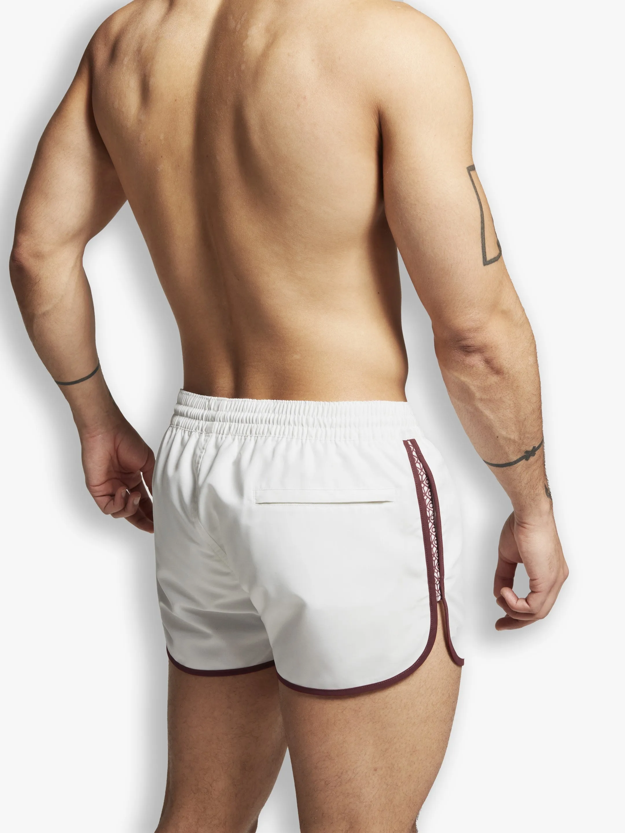 "The Cameo" Shorts | White sold by BDXY product image thumbnail 5