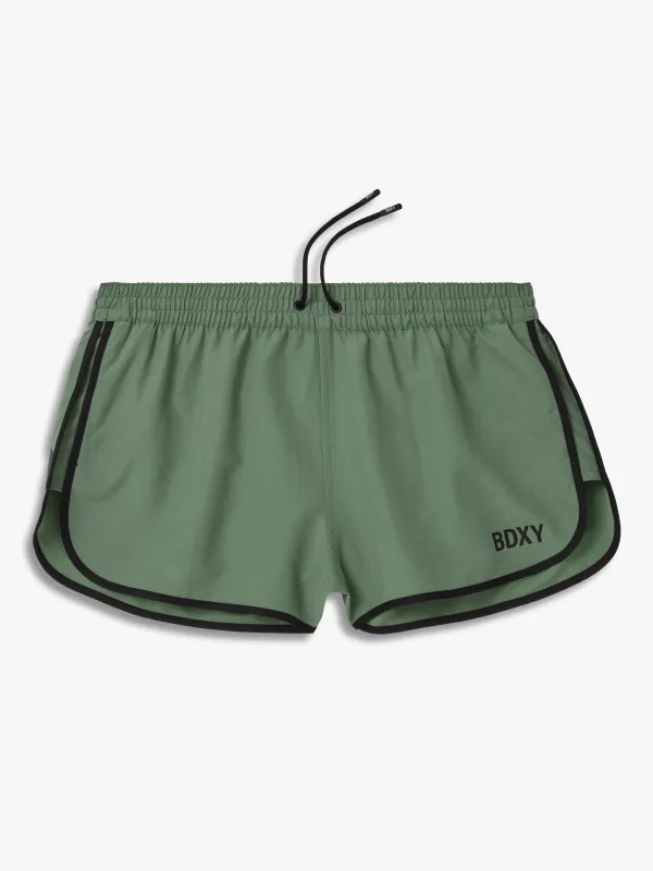 The Cameo Shorts | Army Green sold by BDXY